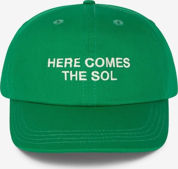 Casquette ' SOL UNISEX ' Thinking MU en vert : devant