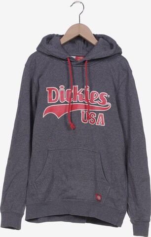 DICKIES Kapuzenpullover S in Grau: predná strana