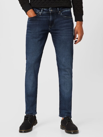 Pepe Jeans Jeans 'HATCH' in Blauw: voorkant