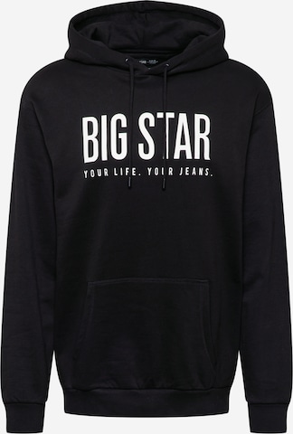 BIG STAR - Sudadera 'DALEGOR' en negro: frente