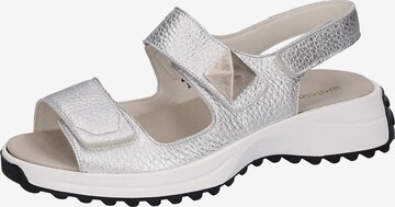 WALDLÄUFER Sandals 'H-trixi' in Silver: front
