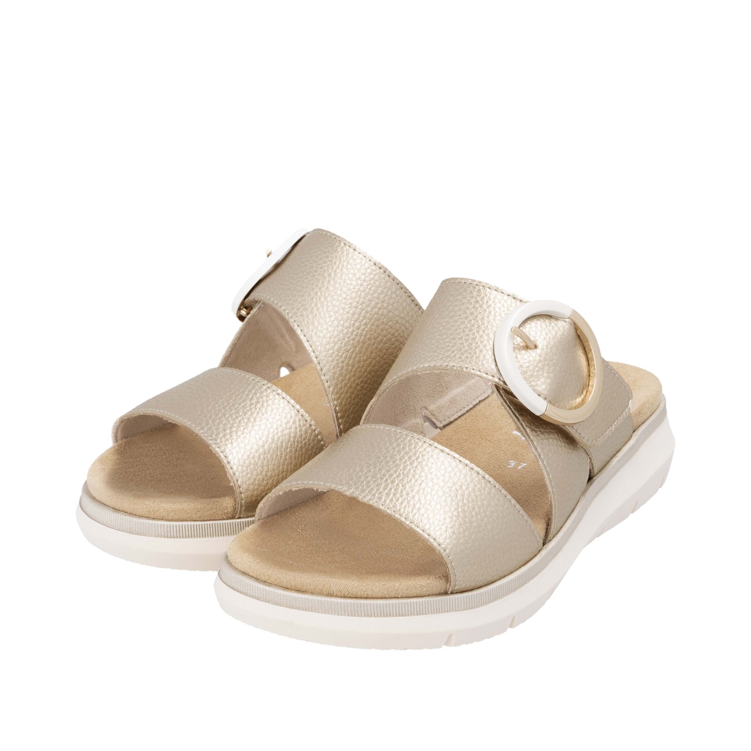 REMONTE Pantolette in Gold