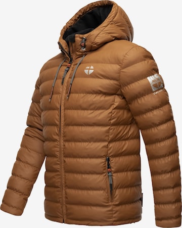 STONE HARBOUR Winter Jacket 'Zaharoo' in Brown