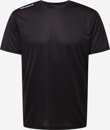 T-Shirt fonctionnel Newline en noir : devant