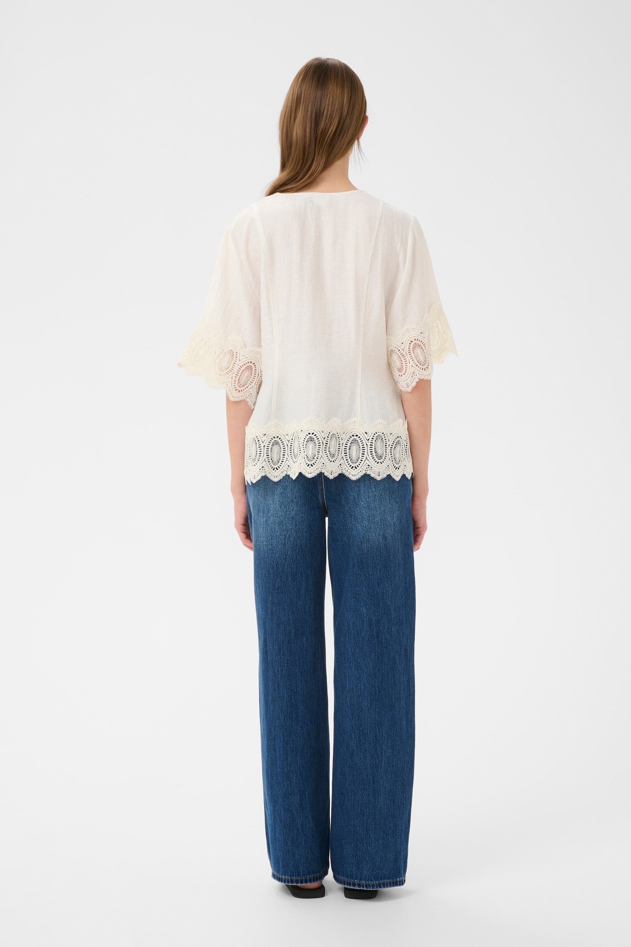 KAREN BY SIMONSEN Blouse 'Urith' in Wit