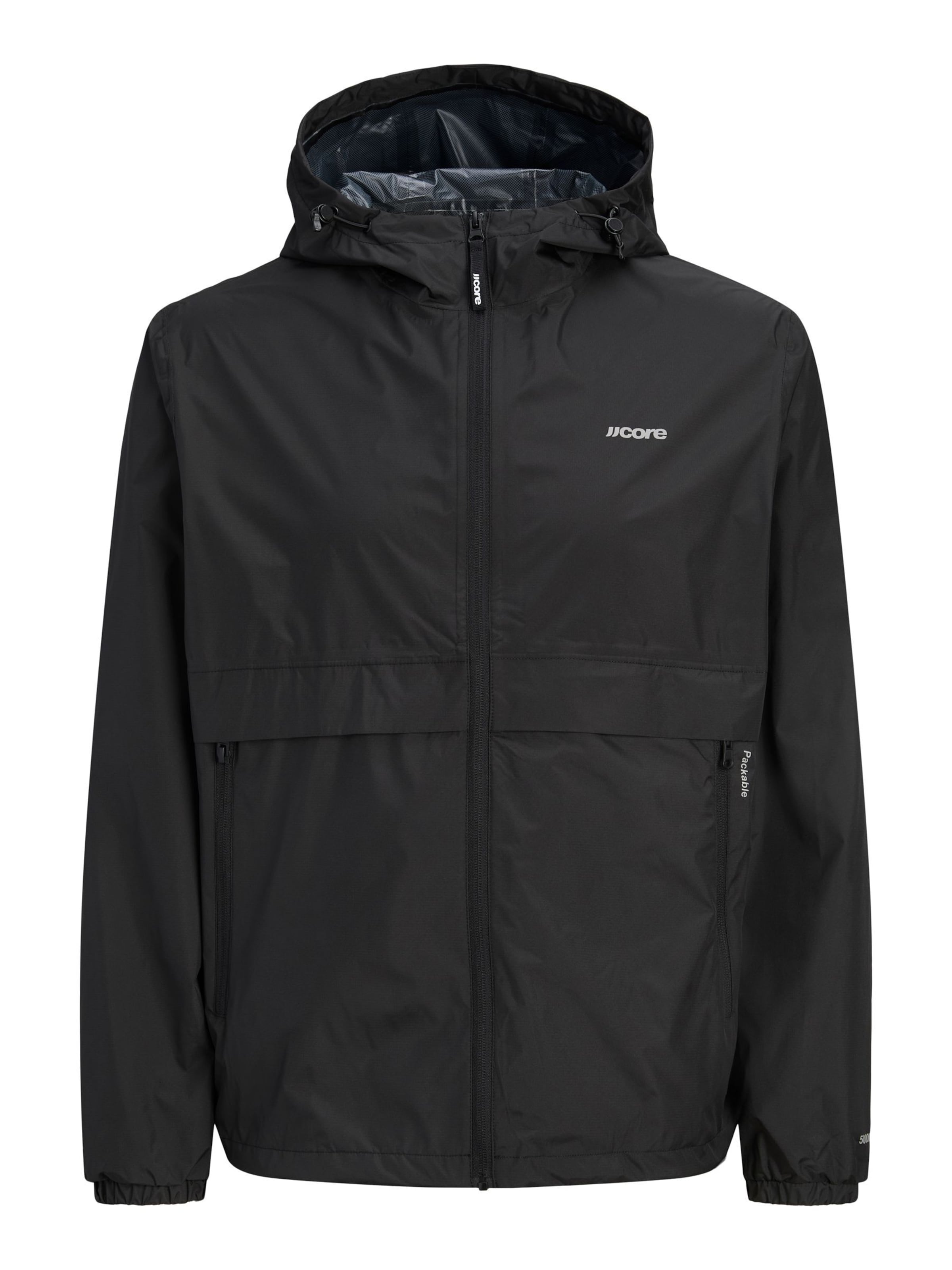 JACK & JONES Funktionsjakke i sort: forside