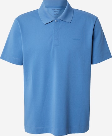 Calvin Klein Regular fit Srajca | modra barva: sprednja stran