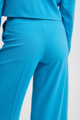 b.young Wide leg Broek 'Bydanta' in Blauw