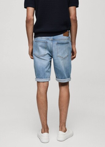 MANGO MAN Regular Jeans 'Rock' in Blauw