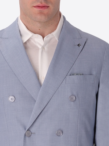 Coupe regular Veste de costume 'Alabastro' Distretto12 en bleu