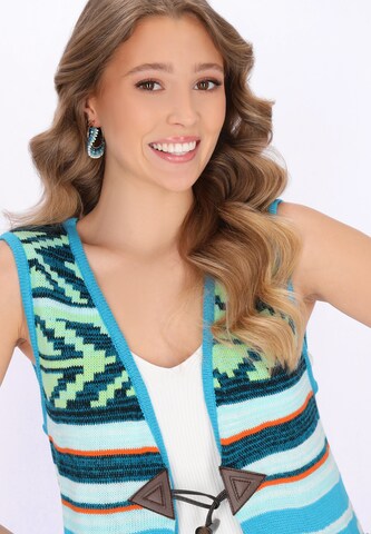 IZIA - Chaleco de punto 'Festival' en Mezcla de colores