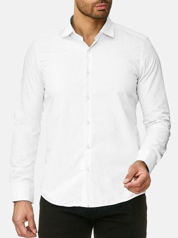 Reslad Slim fit Button Up Shirt 'RS7002' in White