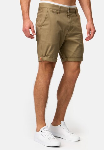 INDICODE JEANS Regular Shorts 'Bonn' in Grün