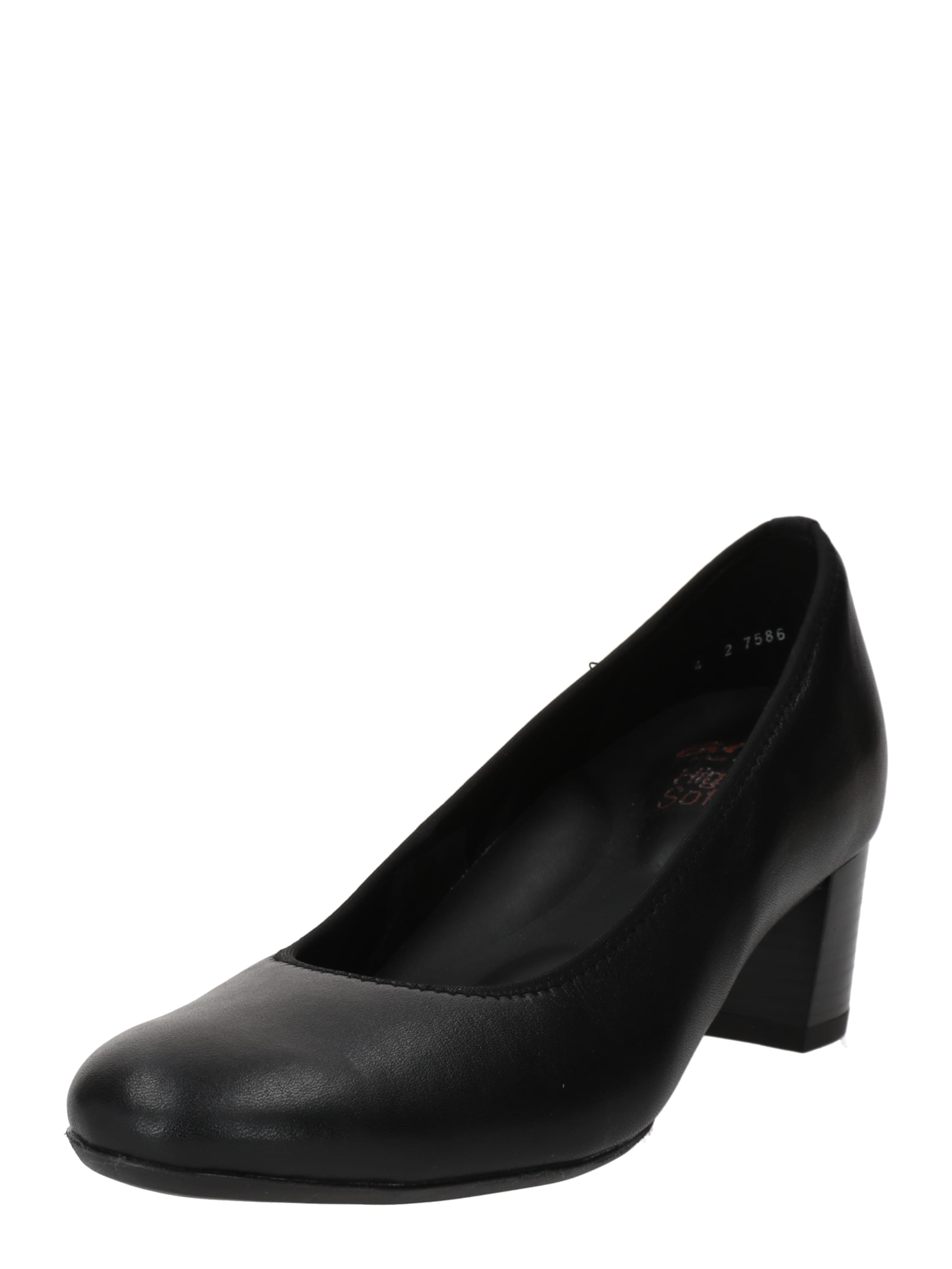ARA Pumps 'Cervocalf' in Schwarz: Vorderseite