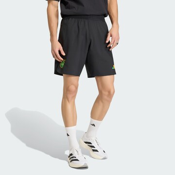 ADIDAS PERFORMANCE - regular Pantalón deportivo 'Jamaika x Bob Marley' en negro