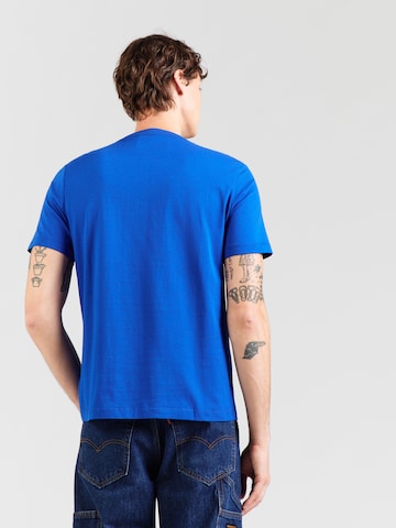 TIMBERLAND Majica 'ESTABLISHED 1973' | modra barva