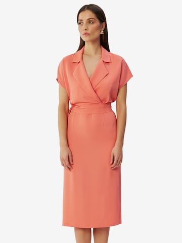 Stylove Dress in Orange: front