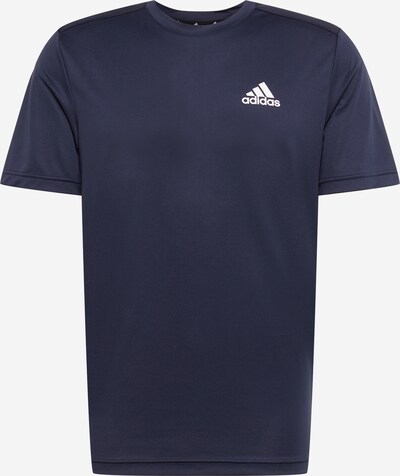 ADIDAS PERFORMANCE Funkčné tričko - námornícka modrá / biela, Produkt