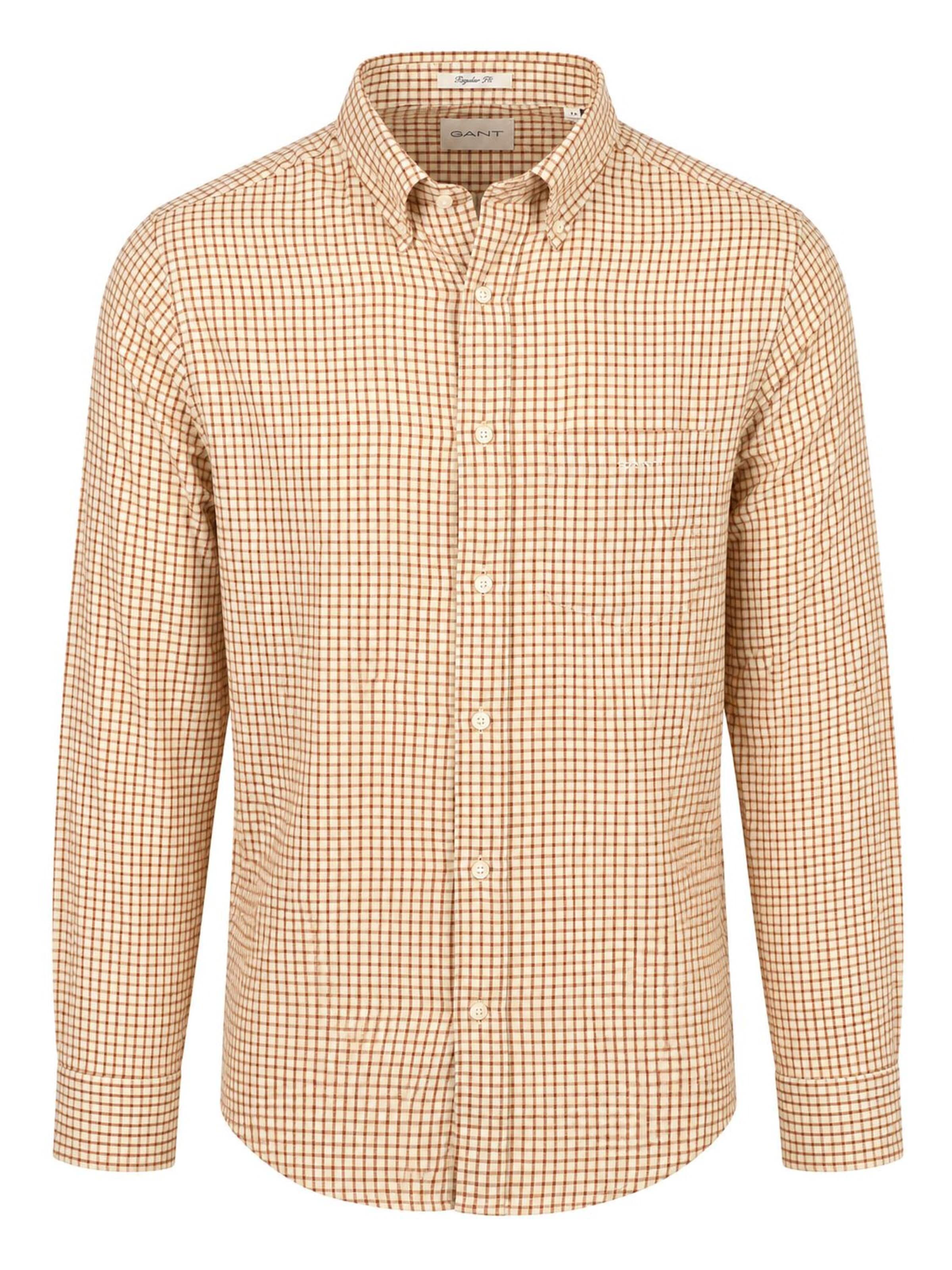 GANT Hemd‌‌‌‌‌‌ in L in braun, Produktansicht