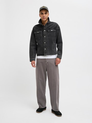 JACK & JONES Свободный крой Джинсы 'JJIron JJOriginal' в Серый