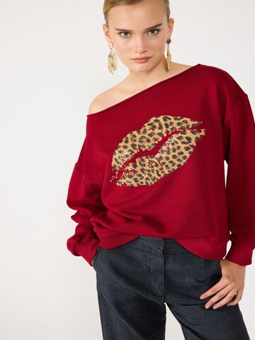 No Matter What Sweatshirt in Rot