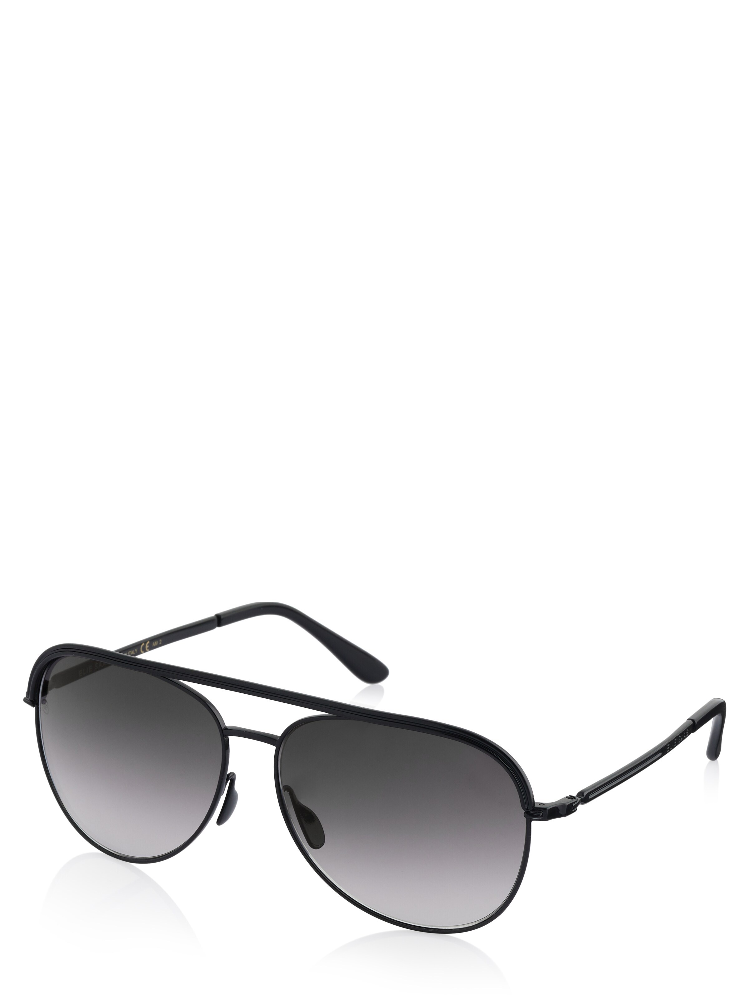 Lunettes de soleil ELIE SAAB en noir : devant
