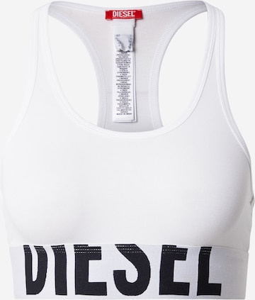 Soutien-gorge DIESEL en blanc : devant