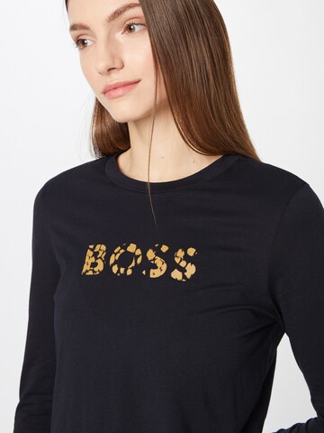 BOSS Shirt 'Elong' in Schwarz