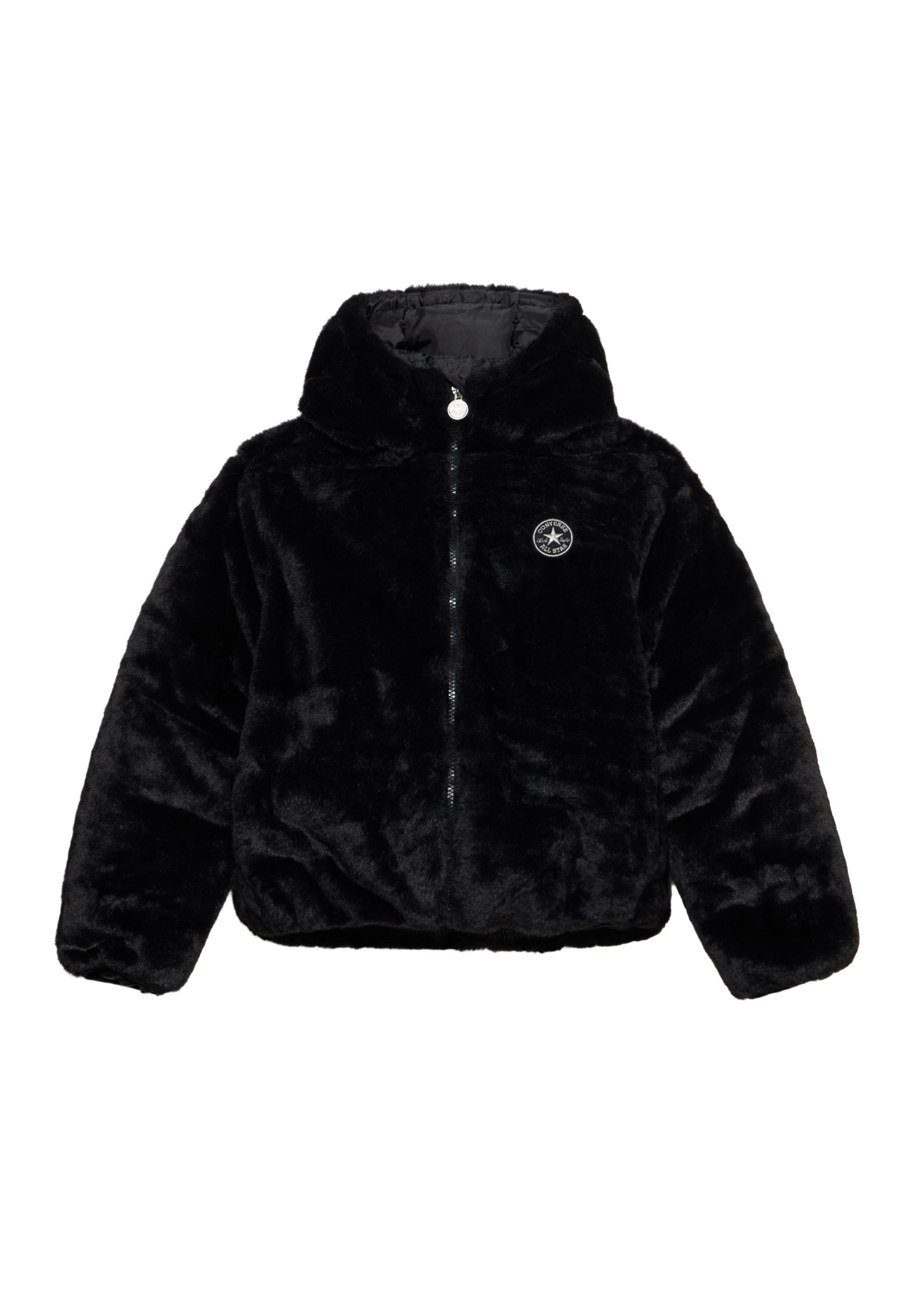 CONVERSE - Chaqueta de invierno en negro: frente