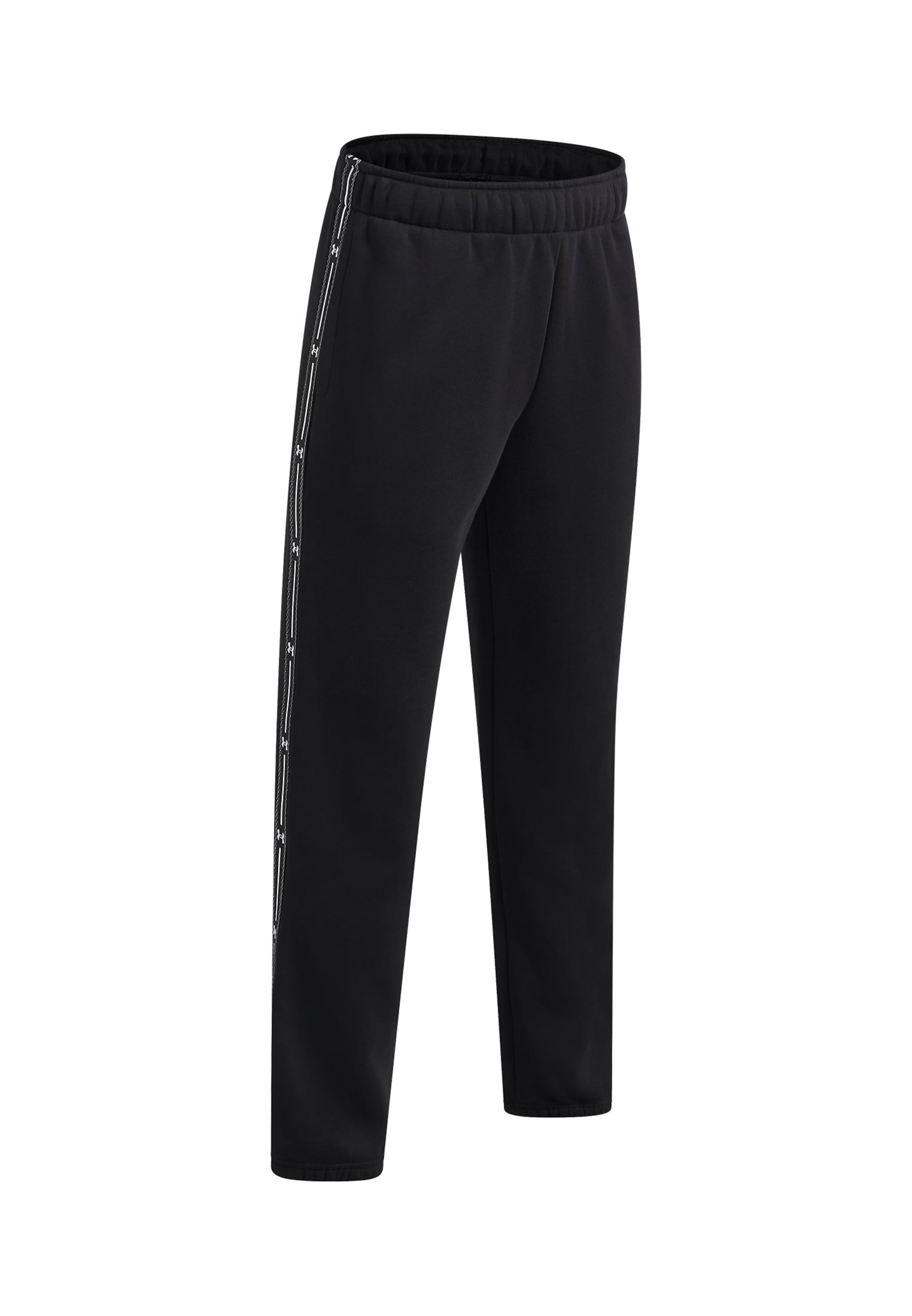 UNDER ARMOUR Tapered Sportbroek in Zwart