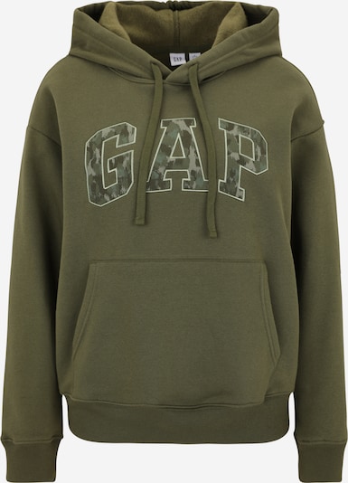 Gap Petite Sweater majica 'HERITAGE' u siva / zelena / tamno zelena, Pregled proizvoda
