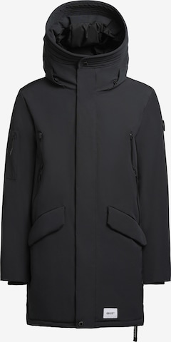 khujo Zimný kabát 'Larc' - Sivá: predná strana