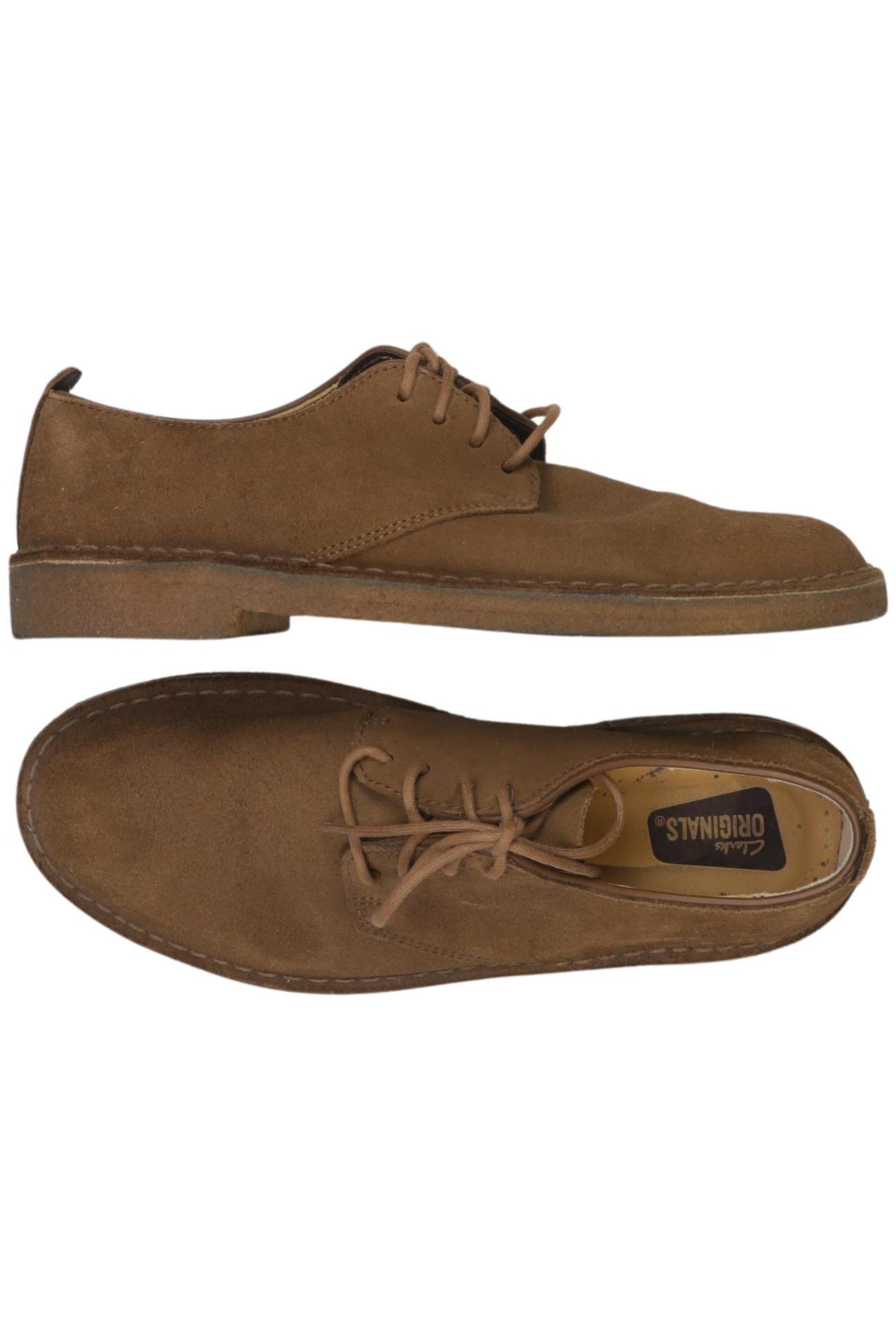 CLARKS Flats & Loafers in 41 in Brown: front
