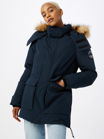 Superdry Jacke 'Everest' in Blau: predná strana