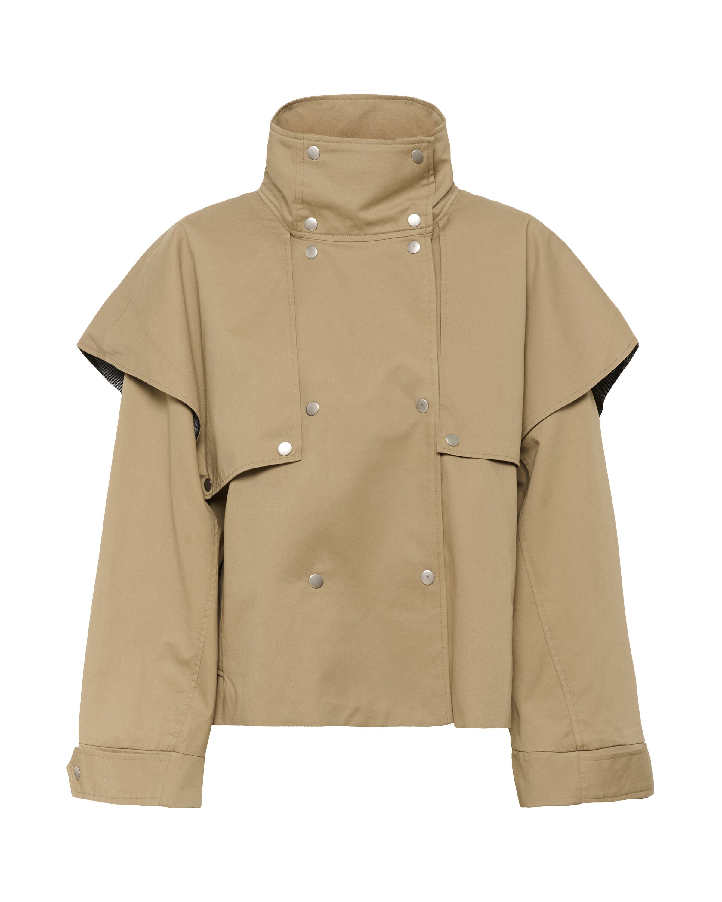 KAREN BY SIMONSEN Between-season jacket 'Dana' in Dark beige, Item view