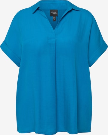 Ulla Popken - Blusa en azul: frente