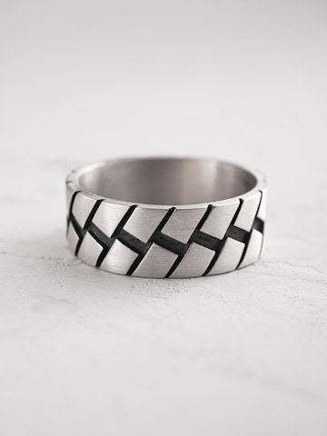 REYTEL - Anillo 'ROUTE' en plata