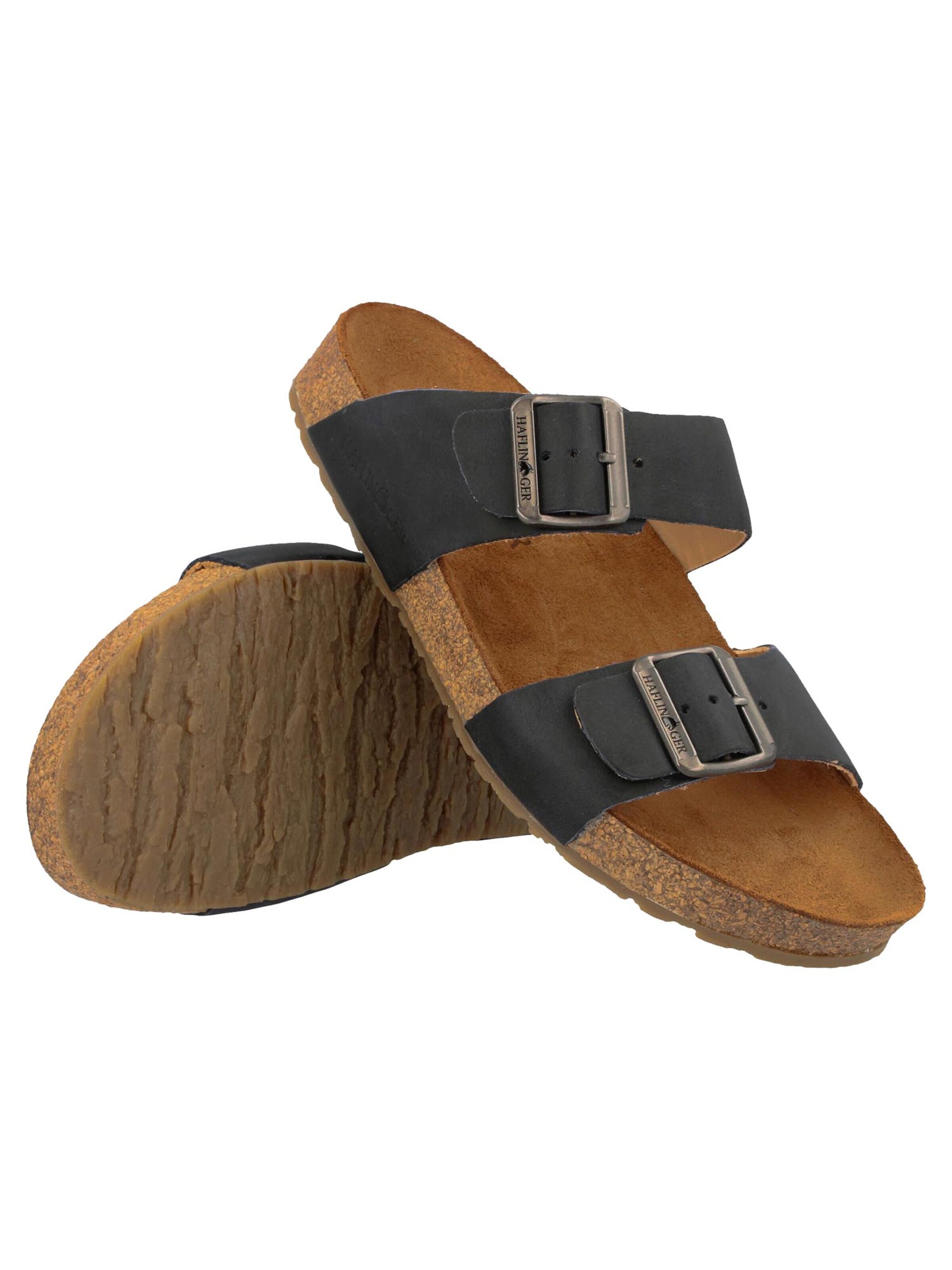 HAFLINGER Mules 'Andrea' in Black