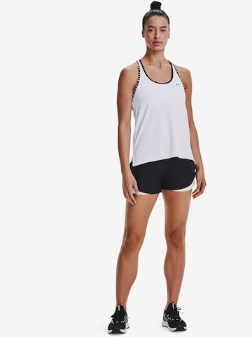 UNDER ARMOUR Sporttop 'Knockout' in Weiß