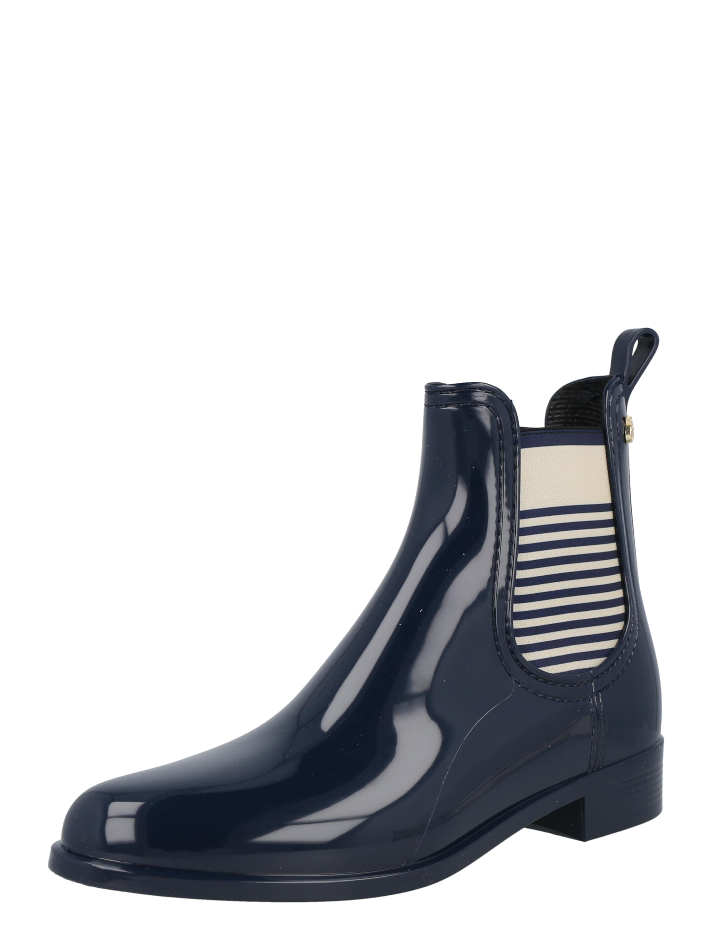 Blaue Stiefel