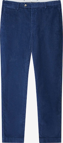 Pantalon chino 'Kensington' Hackett London en bleu : devant