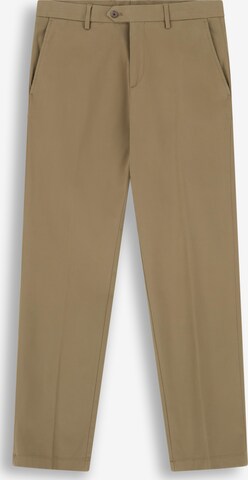 Boggi Milano Slim fit Chino trousers in Beige: front