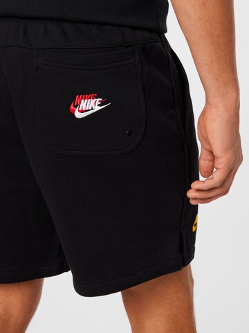 Nike Sportswear Normální Kalhoty – černá