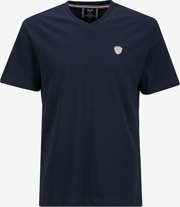 19V69 ITALIA Shirt 'Toni' in Blau: Vorderseite