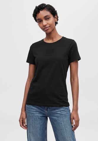 ARMANI EXCHANGE - Camiseta en negro: frente