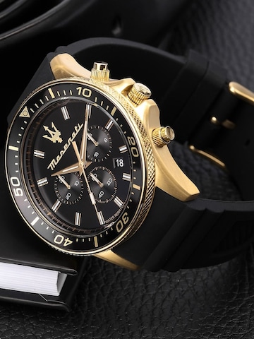 Maserati Analoog horloge in Zwart