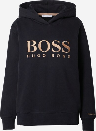 BOSS Sweatshirt 'Edelight' in rosegold / schwarz, Produktansicht