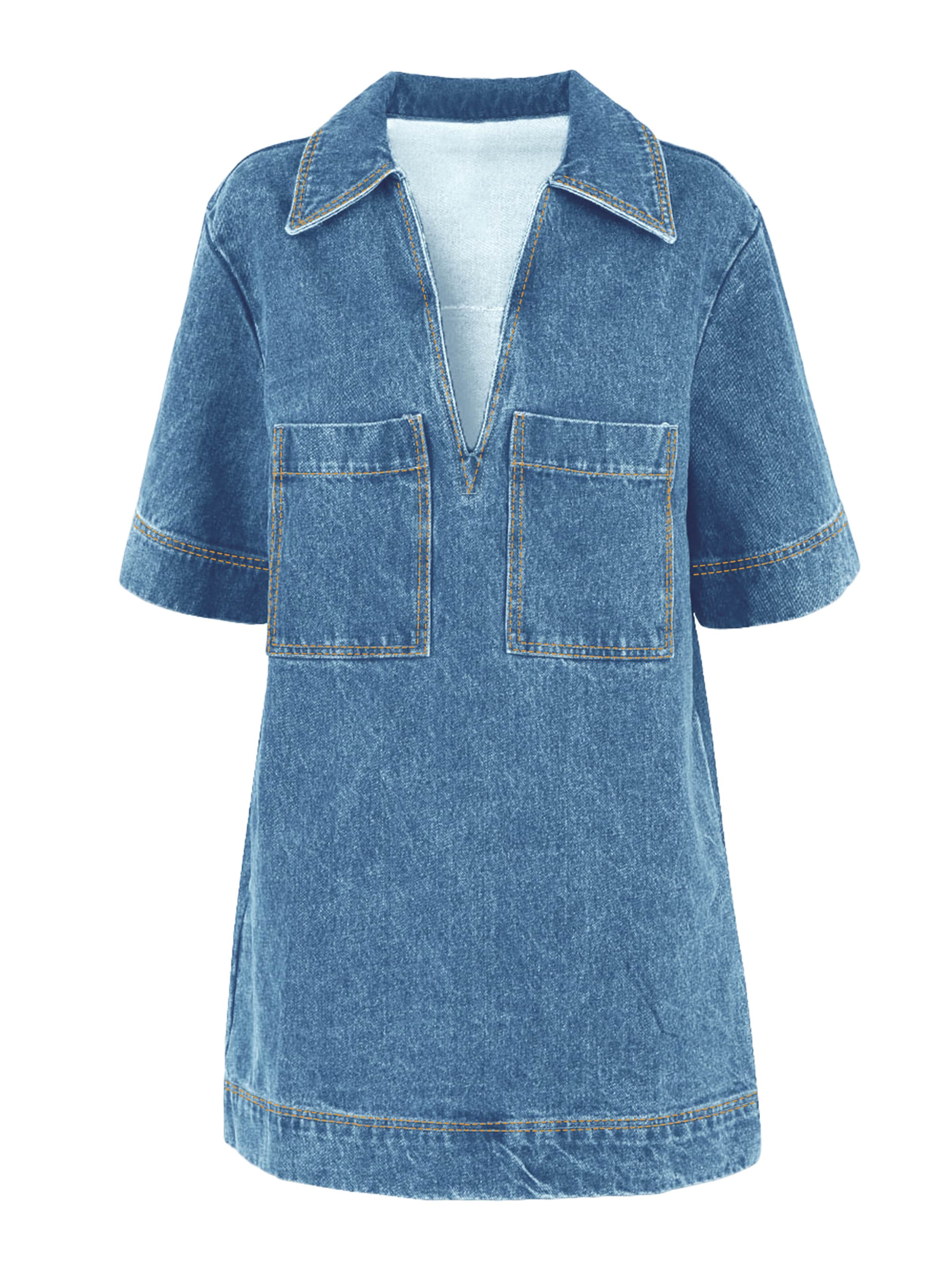 Imily Bela Dress in Blue: front