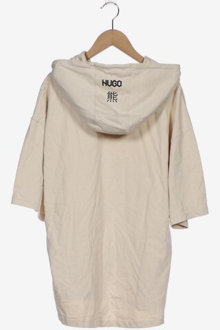 HUGO Sweatshirt & Zip-Up Hoodie in L in White