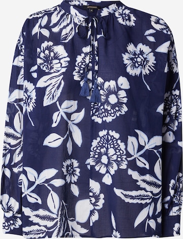 MORE & MORE Blouse in Blauw: voorkant